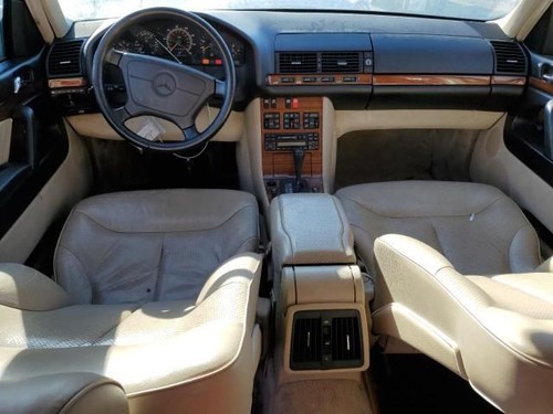 1994 MERCEDES S420 W140 LEFT DRIVER SIDE FRONT DOOR WINDOW REGULATOR WITH MOTOR - Picture 6 of 8