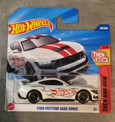 Hot Wheels Ford Mustang Dark Horse   - Then and Now 2025 - 1:64 JBB34 Mattel