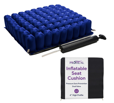 #ad Inflatable Wheelchair Seat Air Cushion 20quot; x 18quot; High Profile Pressure Sor $250.00