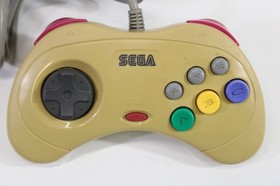 Official Sega Saturn White Controller Working HSS-0101 Discolored OEM SS GC166