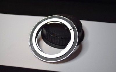 Nikon F lenses for CANON EOS camera  CLEAN  FOTODIOX NIK-EOS adapter w cap