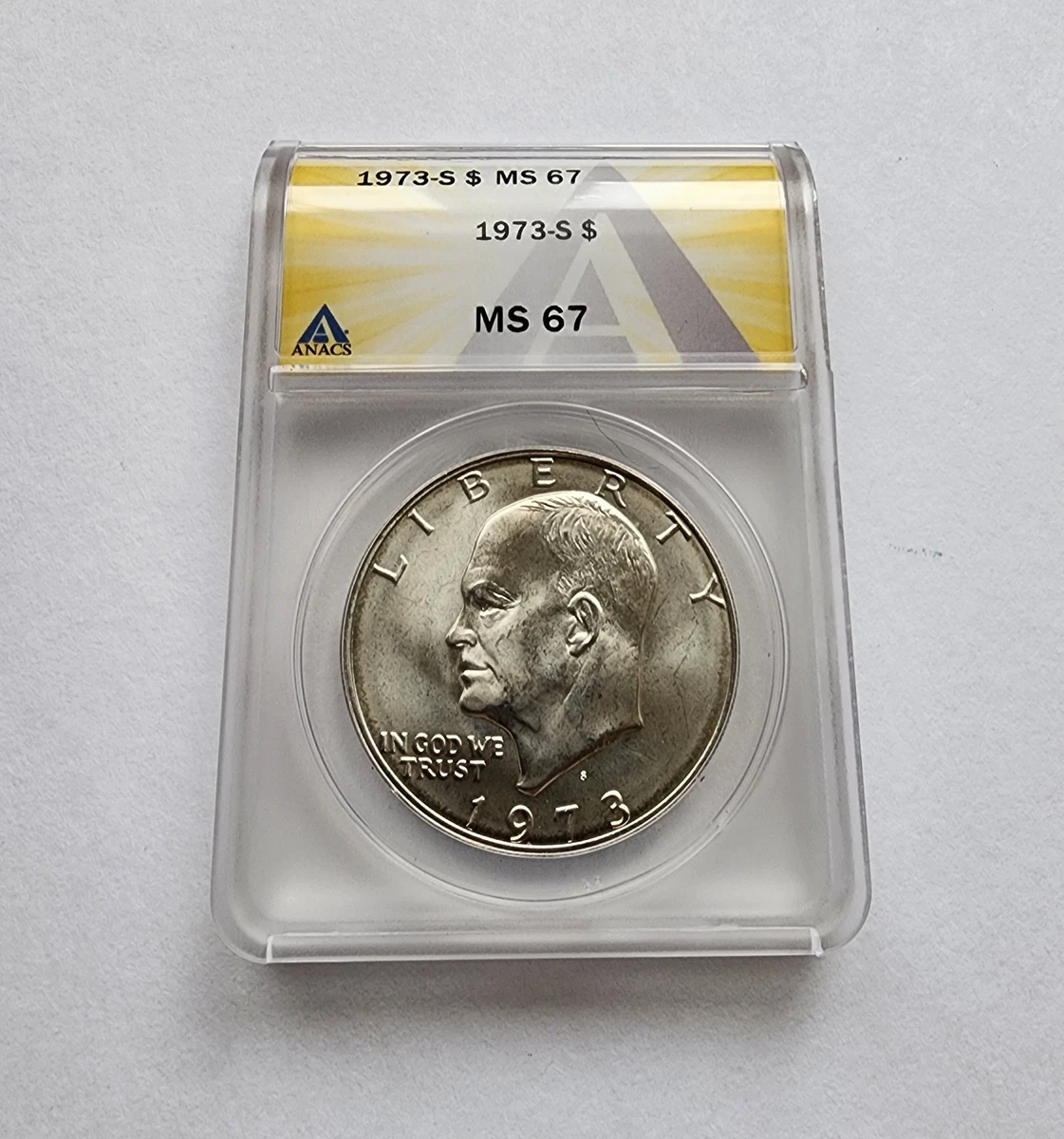 MS 67 Graded 1973 Eisenhower Dollars (1971-1978) for sale | eBay