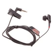 Wired Earphone Mono Headset Handsfree Mic 3.5mm Headphone Single for SmartPhones
