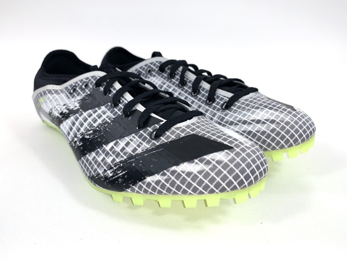 Adidas Sprintstar Track & Field Sprinting Spike Mens Shoes FY0324 Size 12 adidas Sprintstar Track Sprinter Running Spikes Black White  main image 2