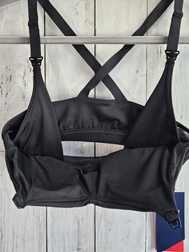 Reebok Y Nursing Sports Bra Black NWT - Picture 5 of 8