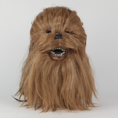 Masque Chewbacca cosplay masque en caoutchouc Chewie accessoires de mascarade d'Halloween - Photo 1/10