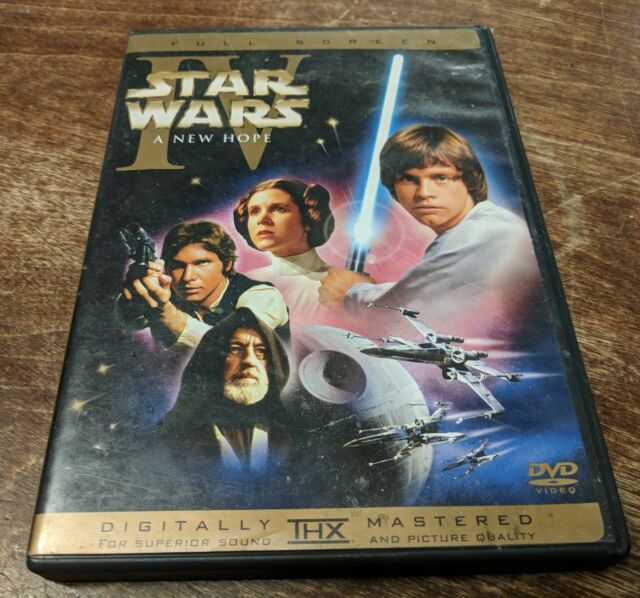 Star Wars Episode IV A New Hope (DVD 2004 FULLSCREEN) REMASTERED