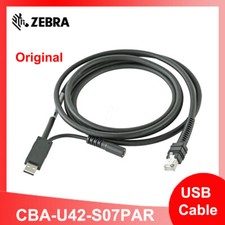 Original Zebra CBA-U42-S07PAR USB Cable 7ft for Zebra DS7708 2D Barcode Scanner