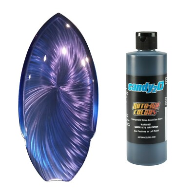 Createx Auto Air Colors 4656-04 Midnight Blue Candy 2o 4 oz. Airbrush Paint