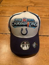 INDIANAPOLIS COLTS Super Bowl XLI Champions Hat Cap Locker Room NEW