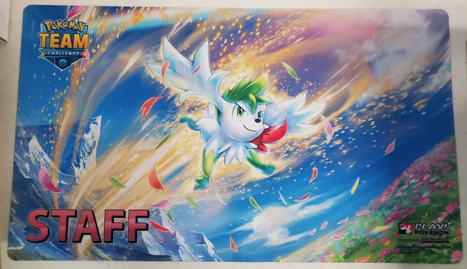 Shaymin Sky Forme Playmat - crow-party