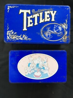 ZWEI TETLEY TEEDOSEN