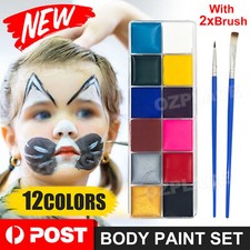 Professional Face Paint Kit Face Painting Kits for kids Helloween Party Stencils