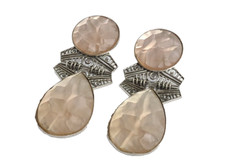 Splendidi orecchini a clip vintage REMINISCENCE Parigi Francia.