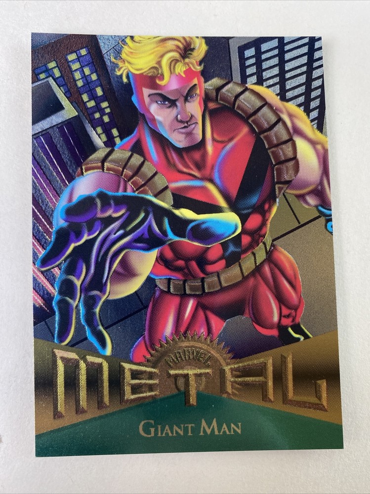 1995 Fleer Marvel Metal MCU #12 Giant Man