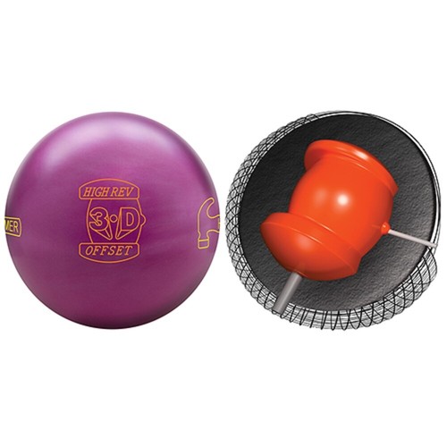 14, 15, or 16lb Hammer 3D OFFSET Solid Reactive Bowling Ball High Rev 3