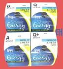 (1) Leggs Sheer Energy Control Top Sheer Tights Jet Black Pantyhose ~Choose Size