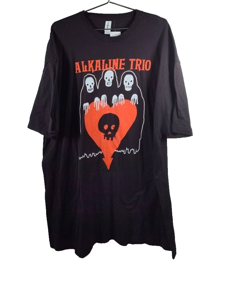00's ALKALINE TRIO バンドTシャツ　ブラック 00's ALKALINE TRIO バンドTシャツ ブラック Amazon.com
