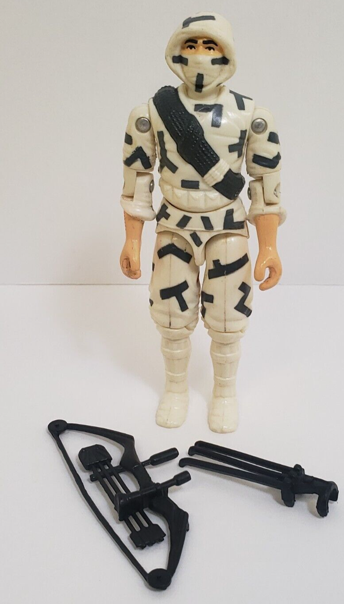 Gi Joe Storm Shadow V2 1988 Hasbro Vintage Action Figure With 2