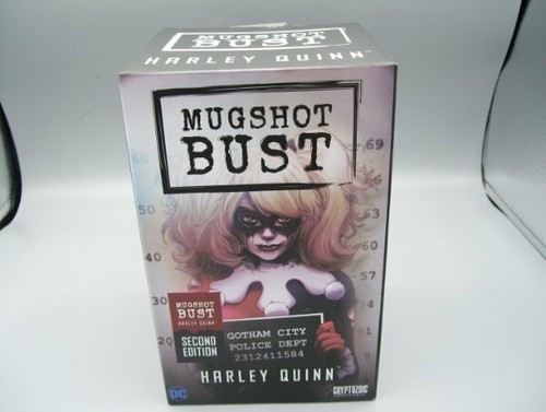 Cryptozoic Harley Quinn Mugshot Bust….New - Picture 1 of 3