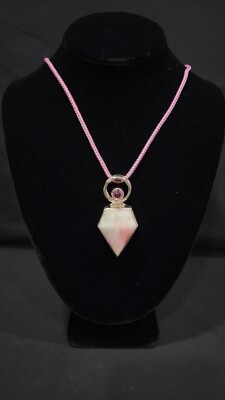 #ad Charles Albert Sterling Silver Natural Stone and Crystals Pendant $101.99