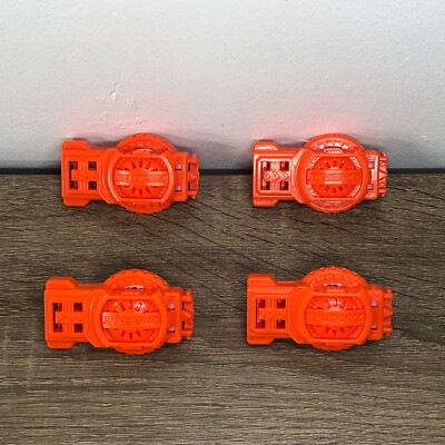 Beyblade Launcher Lot Grip Orange Burst Takara Tomy 2017 Hasbro Collection Set 4