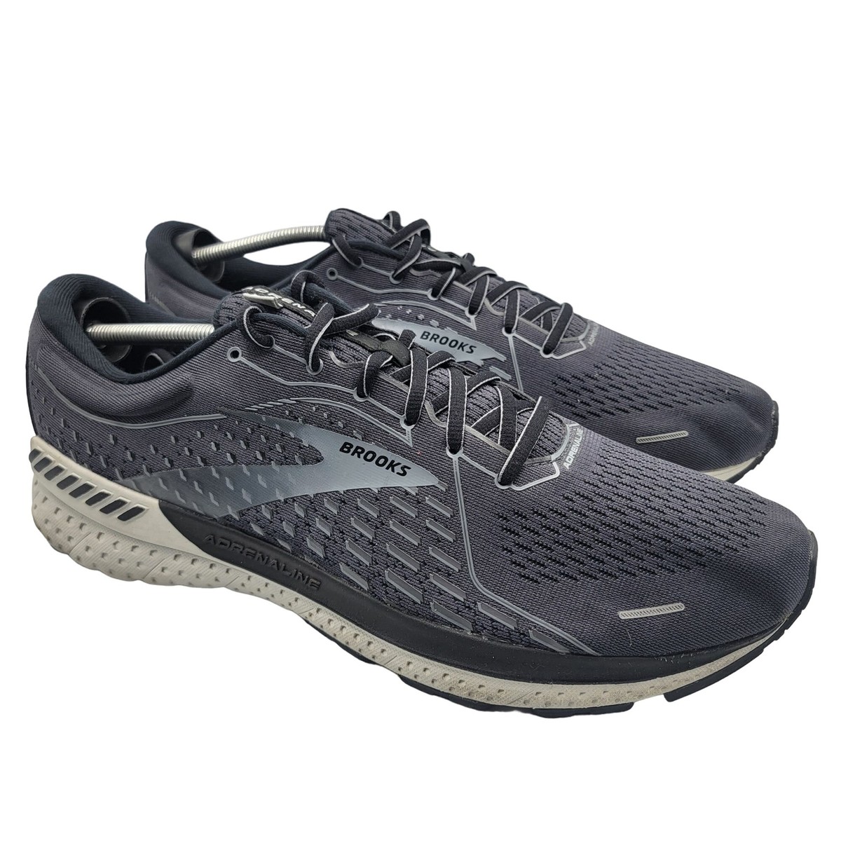 Brooks Adrenaline GTS 21 Mens 14 Black Running Shoes Sneakers 1103491D093