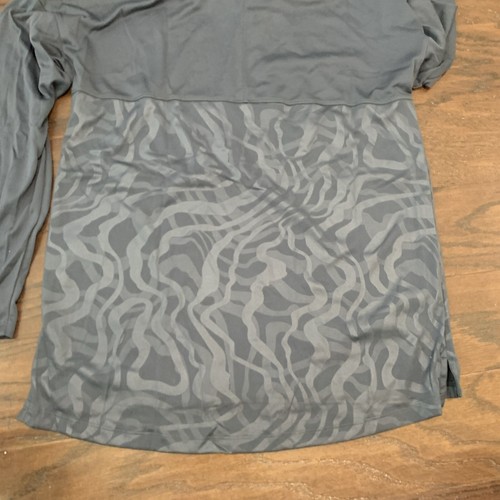 UNDER ARMOUR Women's Locker Emboss 1/4 Zip Hoodie NWT Stealth Gray SIZE M Medium - Picture 10 of 10