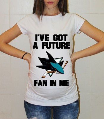 san jose sharks maternity shirt