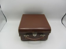 Vintage Brown Rangefinder / SLR Leather Camera Case Made in Germany 10" x 5 1/2"