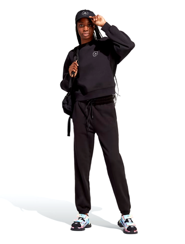 adidas by Stella McCartney ASMC MULTI SPORT LOGO-PRINT Regular Sweatpants. Black - Picture 14 of 23