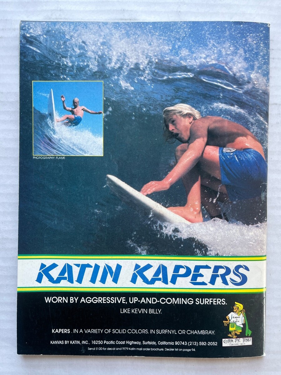 SURFER Magazine ポスター M.R. マークリチャーズ SURFING Magazine August 1979 Mark Richards Bruce Raymond Indian