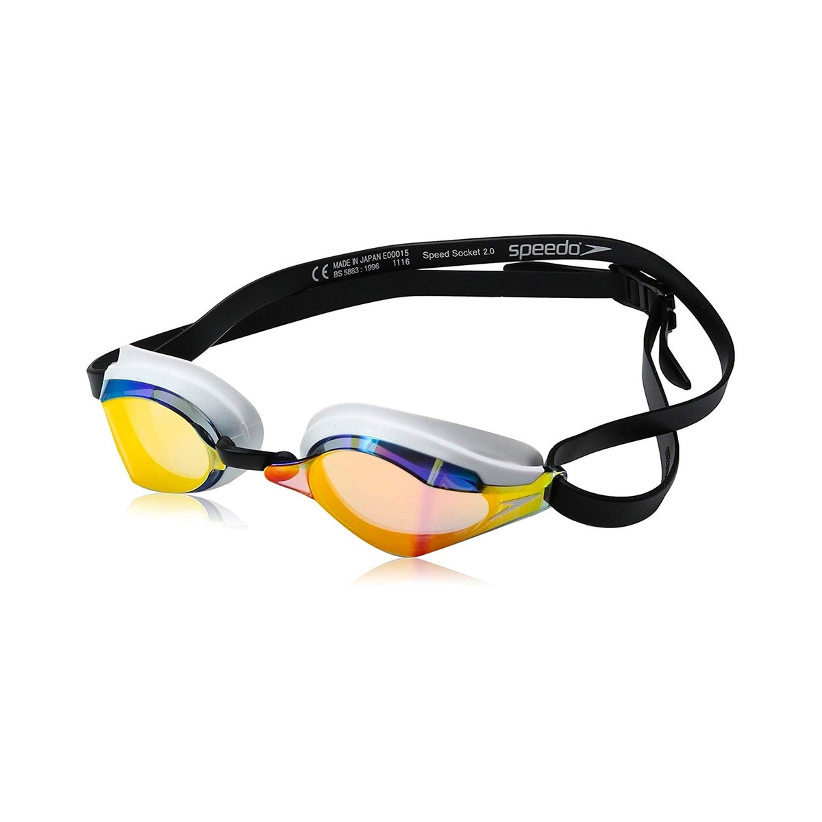 Speedo Speed Socket 2.0 Swim Goggle Vapor Mirrored | eBay
