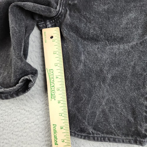VTG 90s Little Levis Orange Tab Denim Jean Shorts Boys 11 Slim Knee Length Faded - Picture 7 of 11