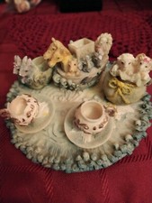 Vintage Miniature Noah's Ark Tea Set