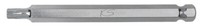 KS Tools 10Mm Classic Bit Torx, 120Mm, T55 (975.4055)