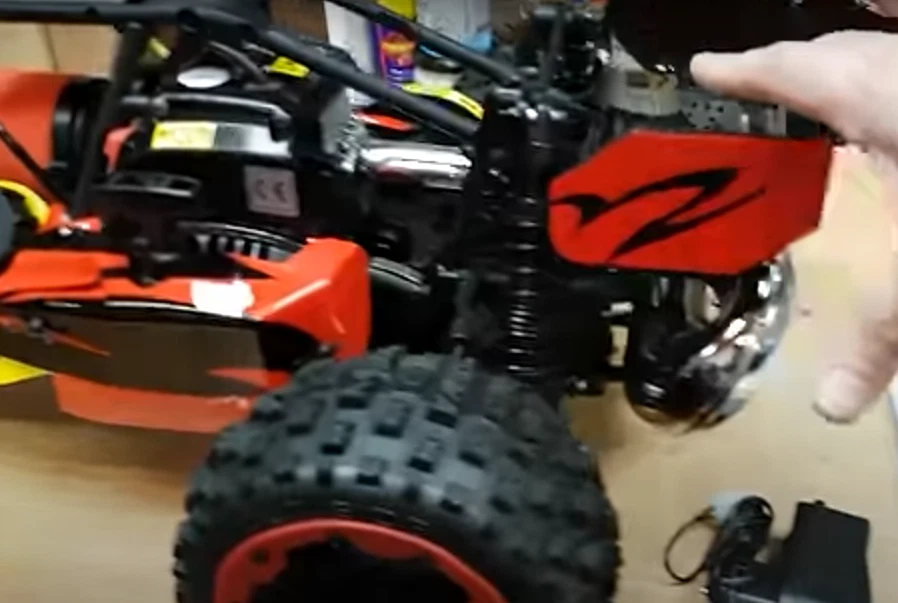 Rovan RC 1/5 Scale 29cc Gas Gasoline Baja Remote Control 5B Black 26 - Image 4 of 4