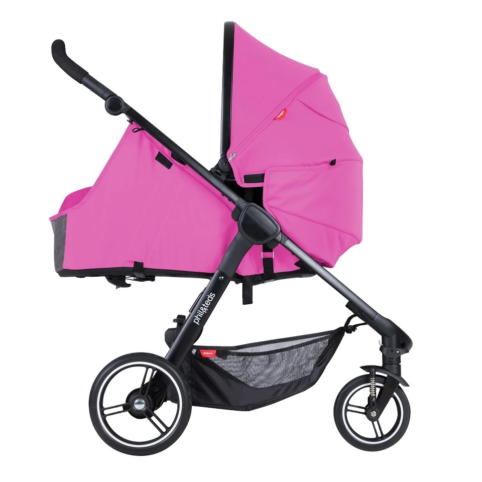 Cochecito Phil&Teds Smart 3 en frambuesa ¡¡Nuevo!! ¡Envío gratis!! Foto 3 de 4