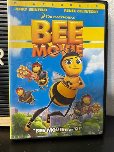 Bee Movie - 2007 - Jerry Seinfeld - Rene Zellweger - DVD - CHARITY AUCTION - Picture 1 of 4