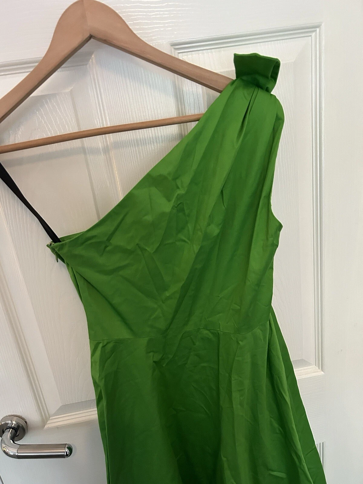 Abito monospalla verde Kate Spade taglia 8