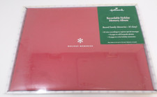 Hallmark Recordable Holiday Memory Album Red 15 Second Recordings