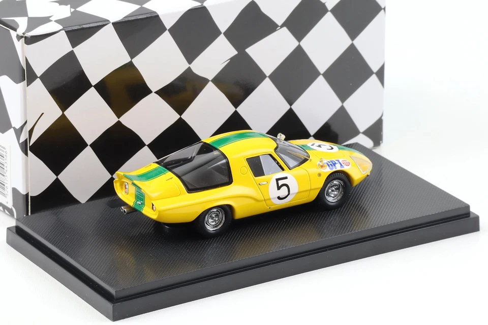 1:43 Ebbro Daihatsu P3 Giappone GP 1966 #5 Takao Yoshida Giallo/ Verde - Immagine 2 di 3