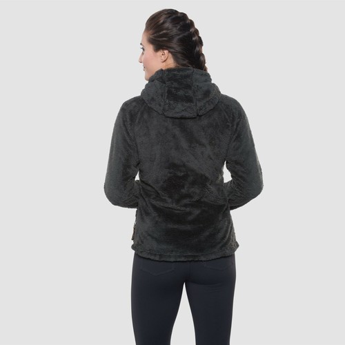 KUHL Women's Flight Jacket Fleece jacket RAVEN - size XS - Picture 3 of 6