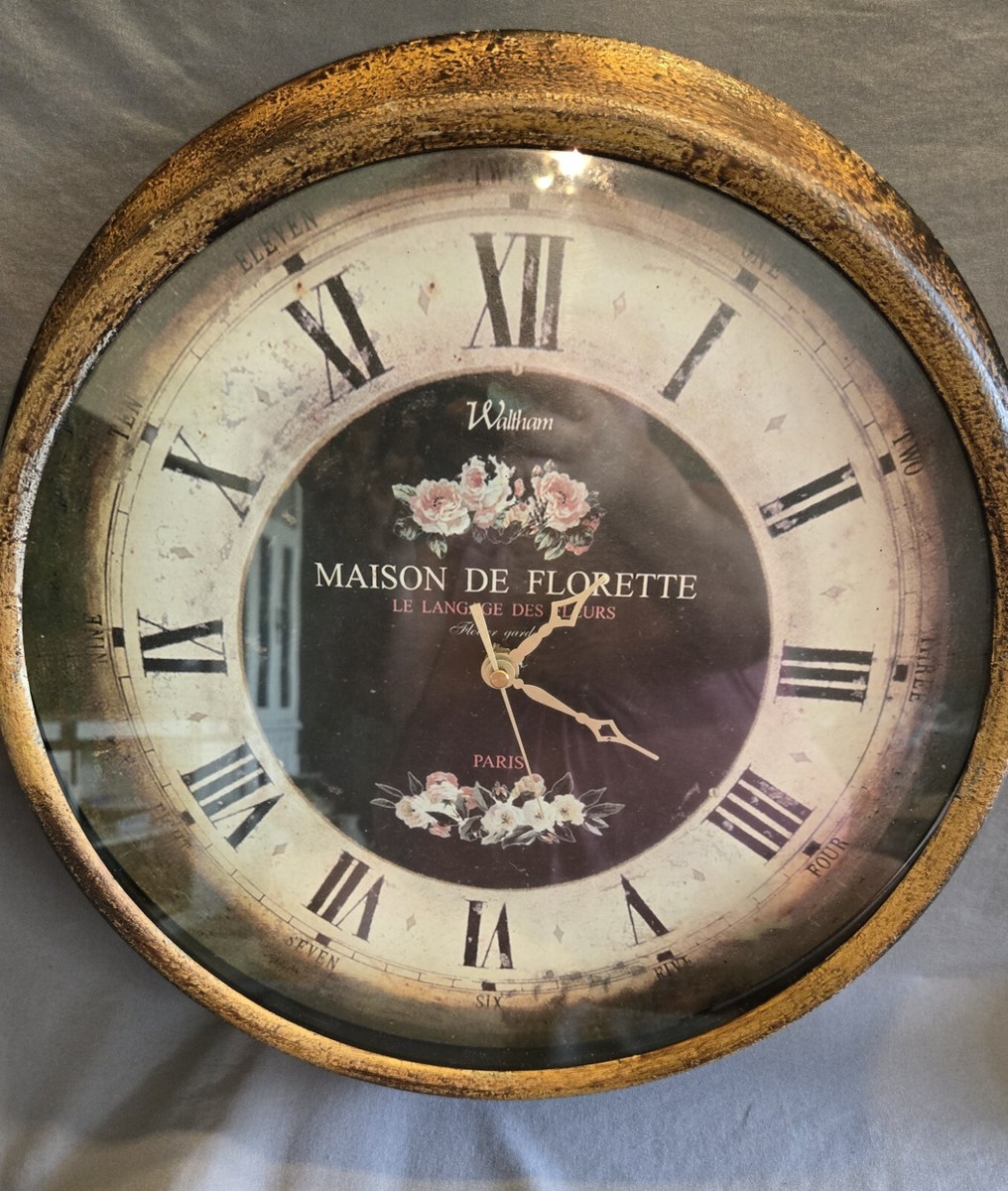 フレンチ アンティーク ディスプレイウォール クロック ウォッチ フランス パリ s-l1200.jpg