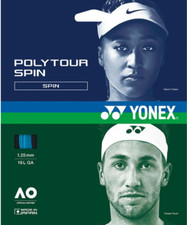 Yonex Poly Tour Spin 125 16L Cobalt Blue Tenn...