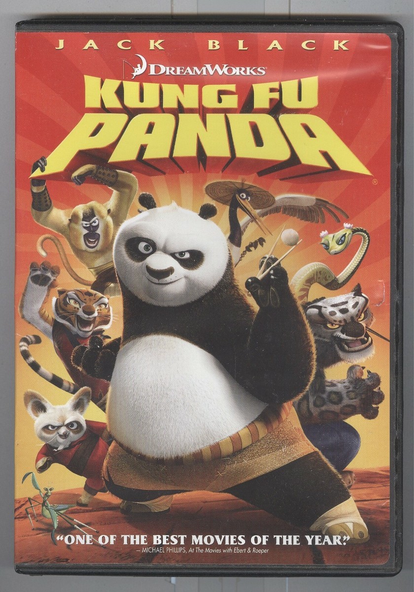 Kung Fu Panda (2008 WS DVD) Jack Black Dustin Hoffman Angelina