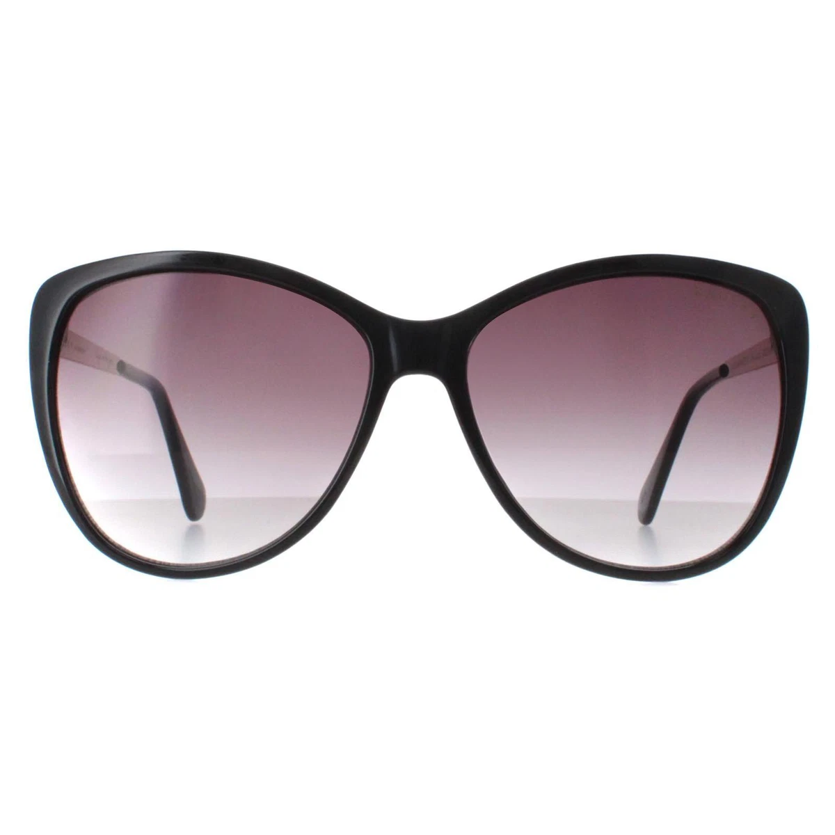 Lunettes De Soleil Femme Bananamoon BM907P/1 Monture Métal Noir Avec Des Verres Polarises