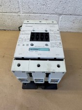 Siemens 3RT1054-3 Contactor Motor Control, w/ (x2) Siemens 3RH1921-2DA11