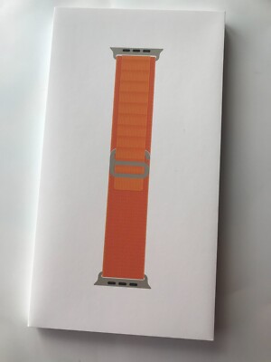 Original Genuine Apple Watch 42MM 44MM 45MM 46MM 49mm Orange Alpine Loop Medium