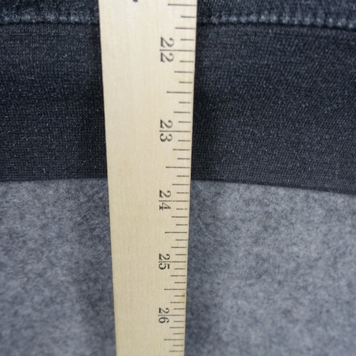 VINTAGE Yosemite Felpa Uomo Piccola Grigio Felpa con Cappuccio Pullover Prairie Mountain anni 90 - Foto 15 di 17